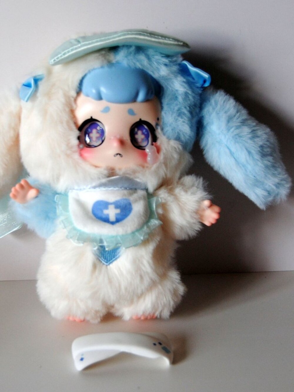 KASA Wonderful Dream Series  Keychain - Healing Bunny &Baby Three Alice Rabbit